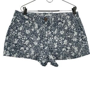 Gap size 14 sun kissed floral chambray floral shorts